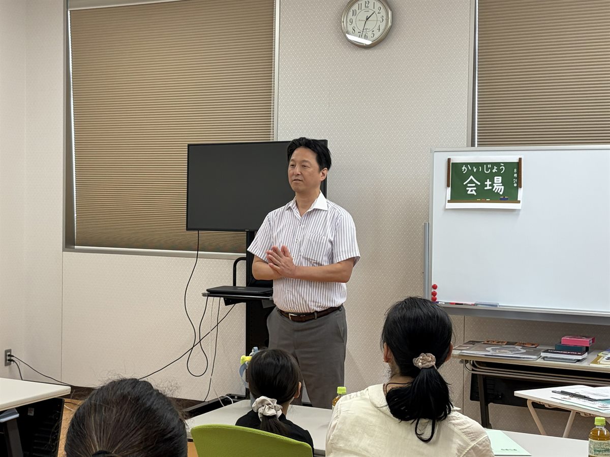 東京都印刷工業組合江北支部長 川瀬健二様による挨拶